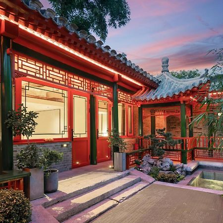 Xinxiang Yayuan Beijing Sihe Courtyard With Sky Garden Terrace Near Tiananmen Square Forbidden City Wangfujing Pedestrian Street And The Subway Eksteriør billede