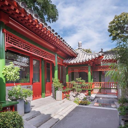 Xinxiang Yayuan Beijing Sihe Courtyard With Sky Garden Terrace Near Tiananmen Square Forbidden City Wangfujing Pedestrian Street And The Subway Eksteriør billede