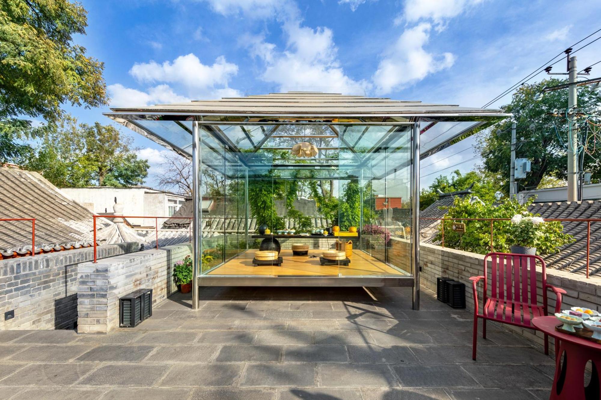 Xinxiang Yayuan Beijing Sihe Courtyard With Sky Garden Terrace Near Tiananmen Square Forbidden City Wangfujing Pedestrian Street And The Subway Eksteriør billede