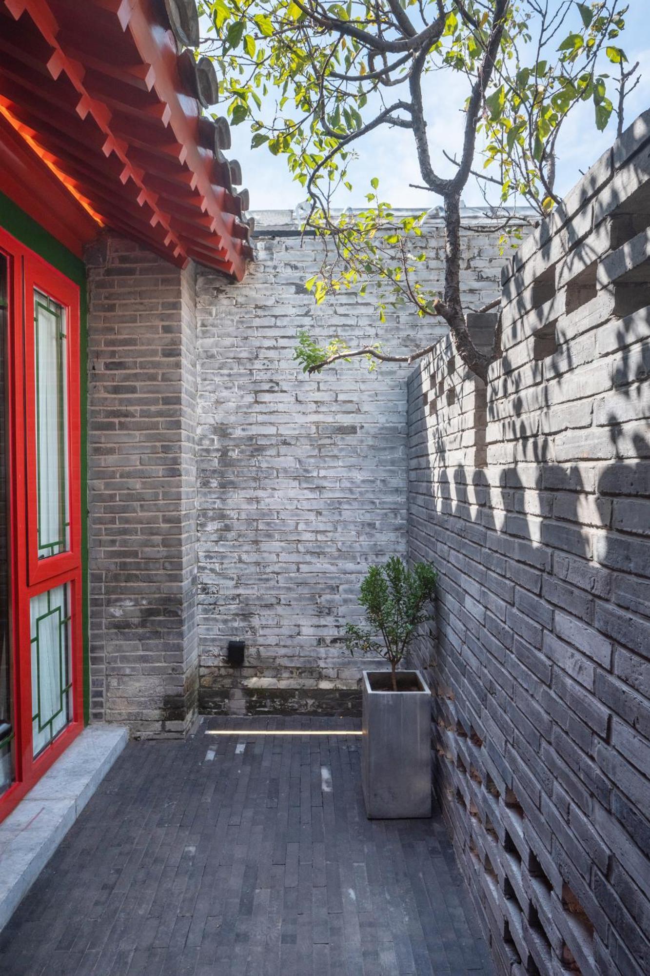Xinxiang Yayuan Beijing Sihe Courtyard With Sky Garden Terrace Near Tiananmen Square Forbidden City Wangfujing Pedestrian Street And The Subway Eksteriør billede