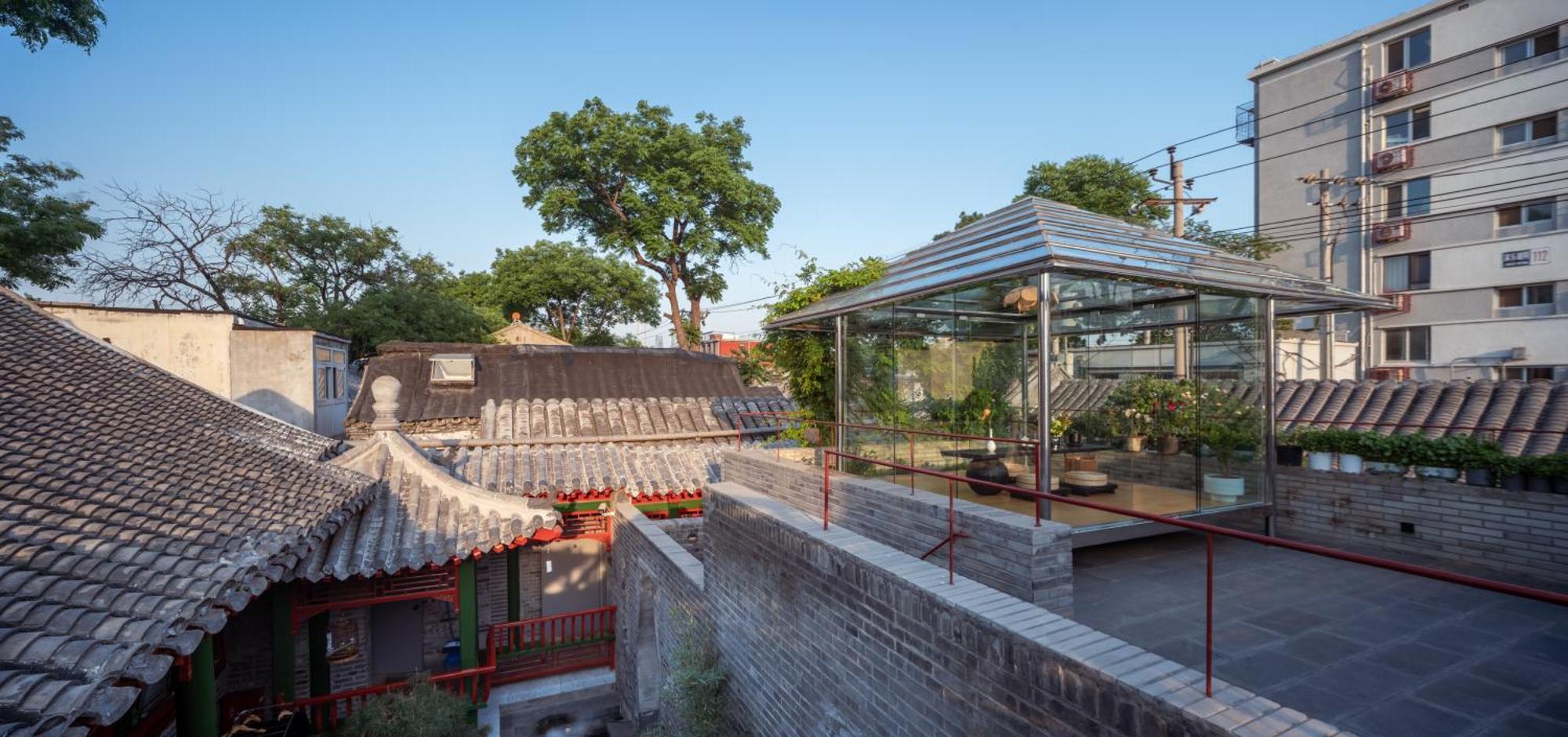 Xinxiang Yayuan Beijing Sihe Courtyard With Sky Garden Terrace Near Tiananmen Square Forbidden City Wangfujing Pedestrian Street And The Subway Eksteriør billede