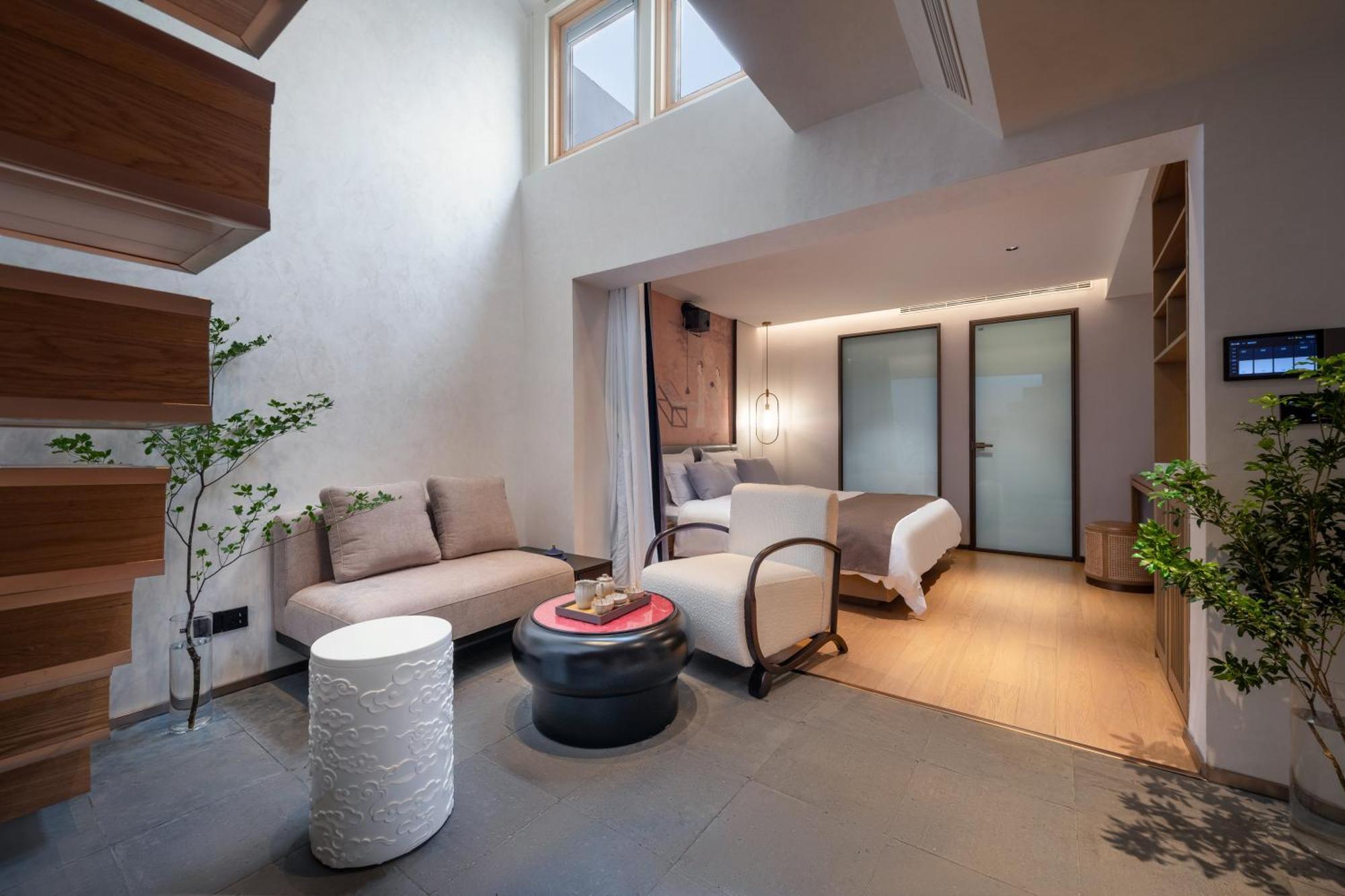 Xinxiang Yayuan Beijing Sihe Courtyard With Sky Garden Terrace Near Tiananmen Square Forbidden City Wangfujing Pedestrian Street And The Subway Eksteriør billede